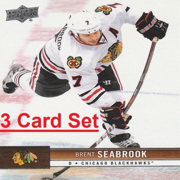 Brent Seabrook Hockey Card Collection - Picture 1 of 4